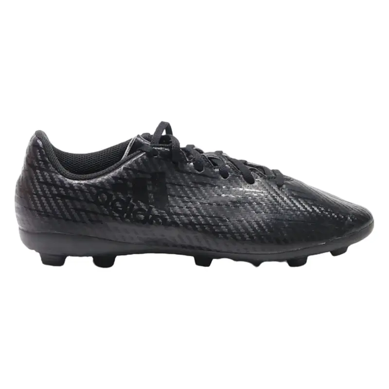 ADIDAS Low Top Trainers Black Synthetic Boys UK 5