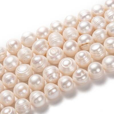Natural Cultured Freshwater Pearl Beads Strands