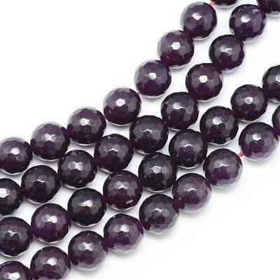 Natural White Jade Bead Strands