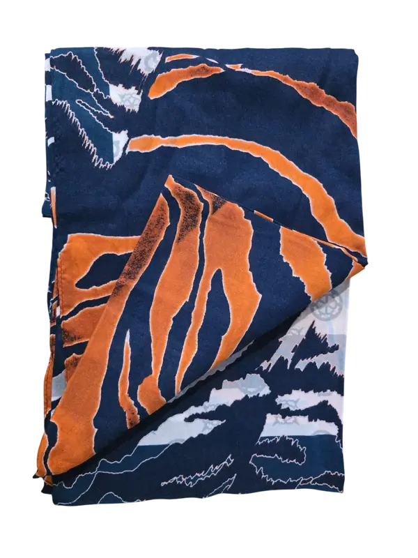 Guess, fabric scarf, AW8799VIS03, women's 130 x 130 cm