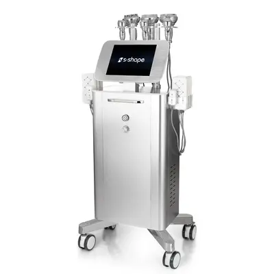 Silver 30K Cavitation Vaccum 12 Polar RF 160MW Lipo Laser Body Slimming Machine