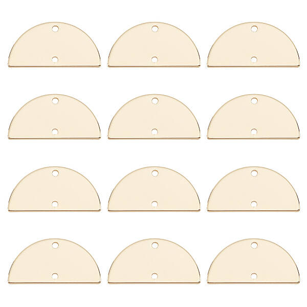 12Pcs Brass Connector Charms