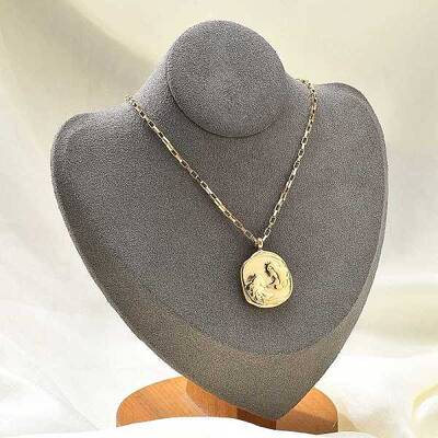 304 Stainless Steel Constellation Pendant Necklaces