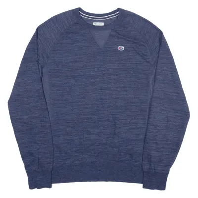 CHAMPION Sweatshirt Blue Mens S