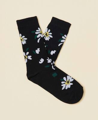 Women's Blossom Flowers Cotton Socks