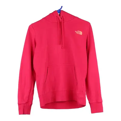 The North Face Hoodie - Small Pink Cotton Blend