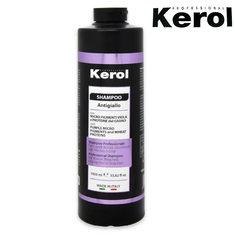 Kerol 1 liter anti-yellow shampoo
