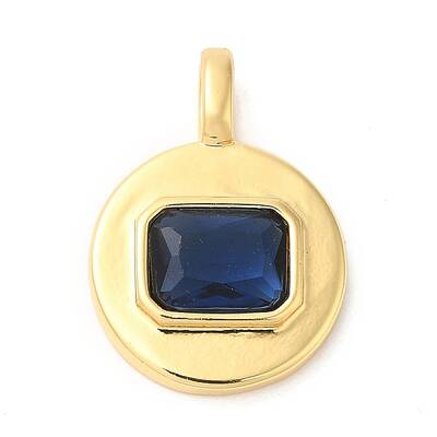 Brass with Cubic Zirconia Pendants