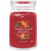 Yankee Candle Red Apple Wreath Candle - Scented Candle - 368.0 g