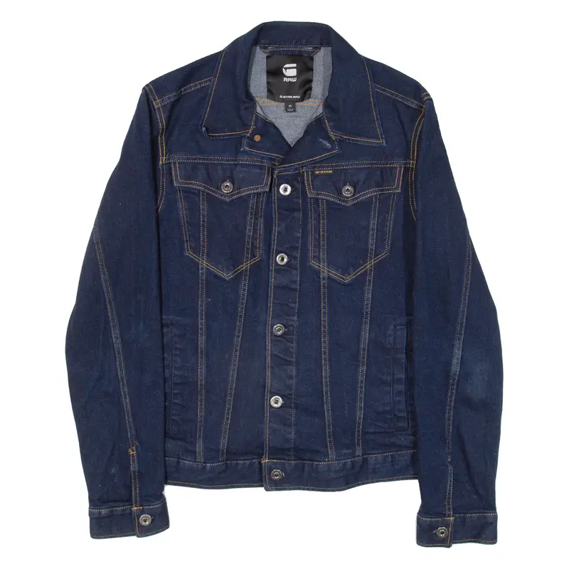 G-STAR RAW Mens Denim Jacket Blue M