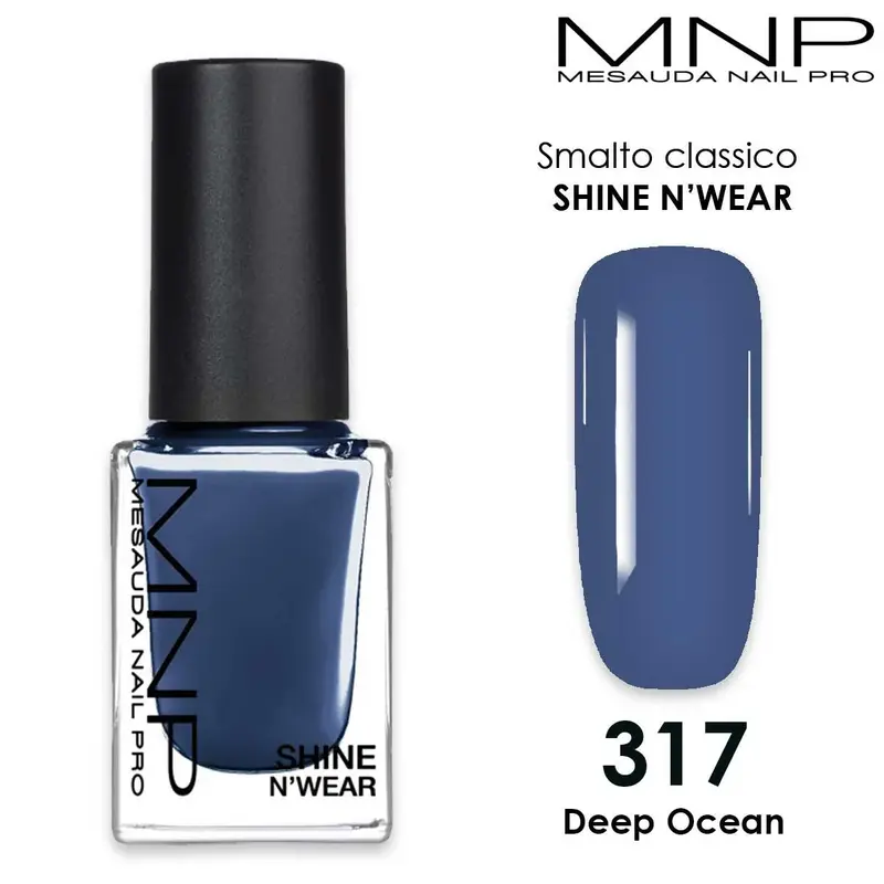 Mnp Smalto Classico Shine N'Wear 317 Deep Ocean