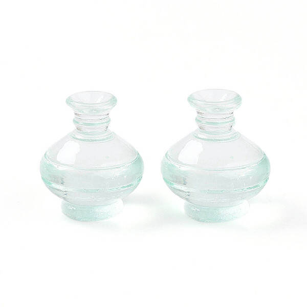 Resin Porcelain Vase Miniature  Ornaments