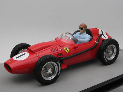 Ferrari Dino 246 #1 Peter Collins Winner Formula One F1 England GP (1958) with Driver Figure Mythos Series Limited Edition to...