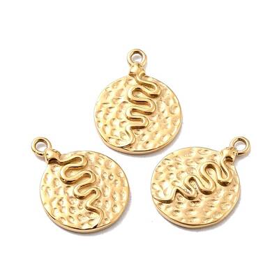 Ion Plating(IP) 316 Surgical Stainless Steel Pendants