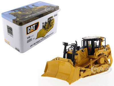 CAT Caterpillar D8T Track Type Tractor Dozer with 8U Blade and Operator High Line Series 1/50 Diecast Model by Diecast Master...