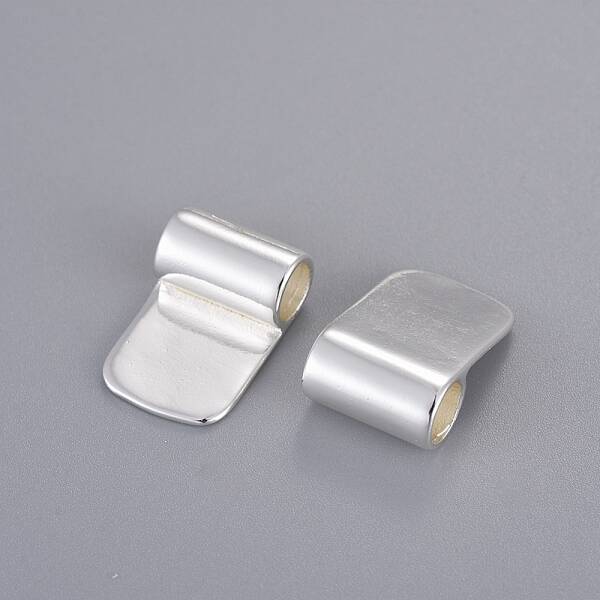 Brass Glue-on Flat Pad Bails