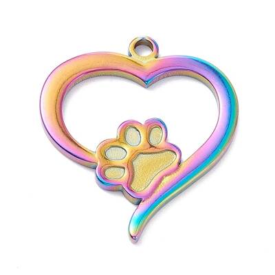 PVD Vacuum Plating 304 Stainless Steel Pendant Cabochon Settings For Enamel