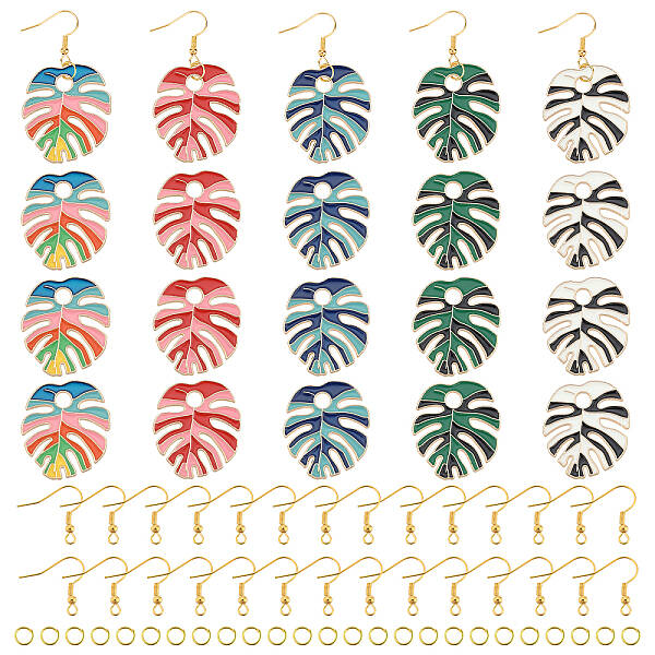 DIY Leaf Drop Earring Making Kit