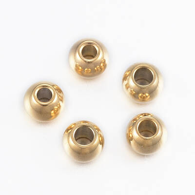 Ion Plating(IP) 304 Stainless Steel Beads