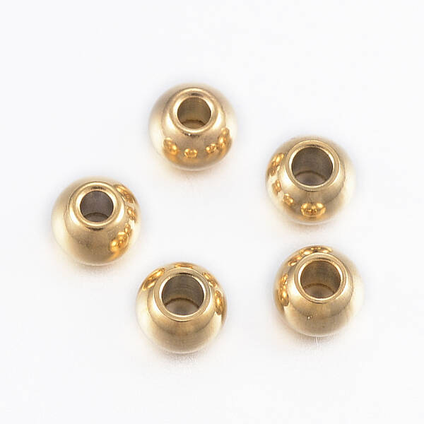 Ion Plating(IP) 304 Stainless Steel Beads