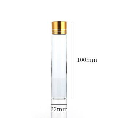 Clear Glass Bottles Bead Containers