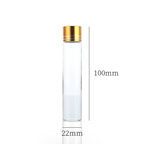 Clear Glass Bottles Bead Containers