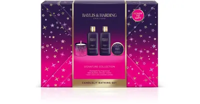 Baylis & Harding Fig & Pomegranate Moonlight Fig Gift Set (For Body)