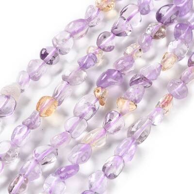 Natural Ametrine Beads Strands