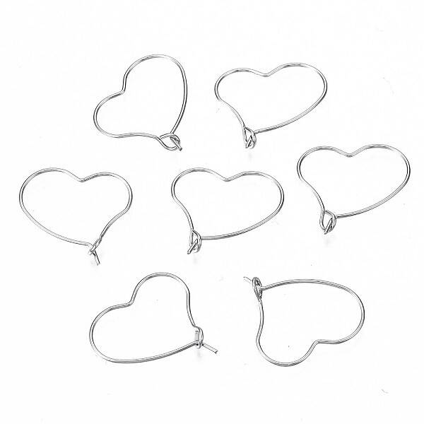 304 Stainless Steel Hoop Earring Findings