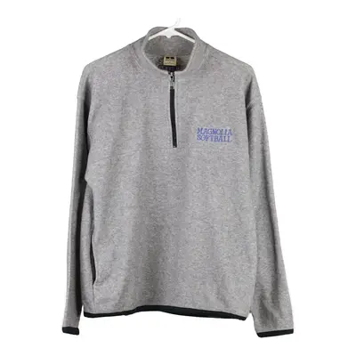 Magnolia Baseball Russell Athletic Fleece - Medium Grey Polyester