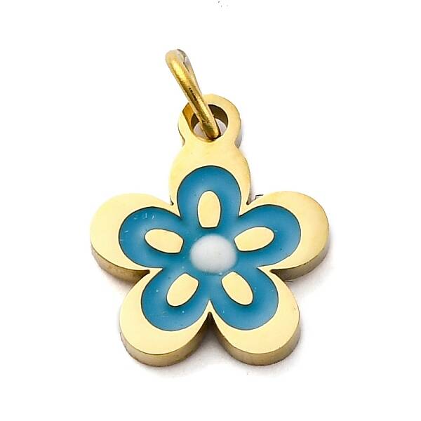 304 Stainless Steel Enamel Charms