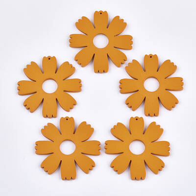 Painted Wooden Pendants