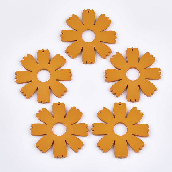 Painted Wooden Pendants