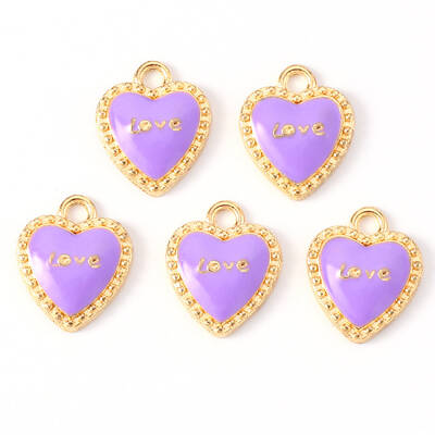 Alloy Enamel Pendants