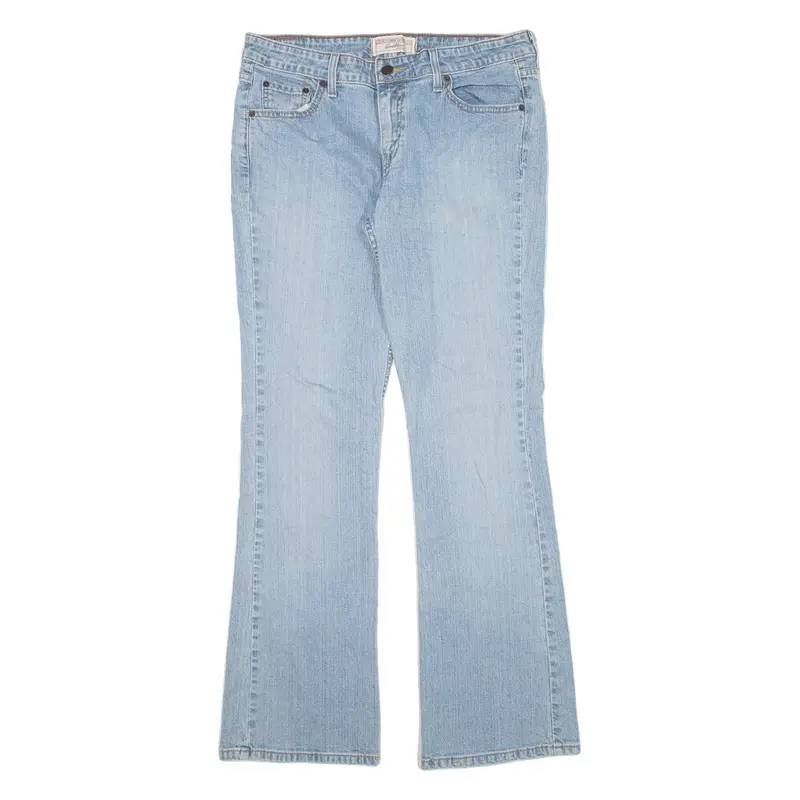 LEVI'S SIGNATURE Low Rise Girls Jeans Blue Regular Bootcut W32 L31