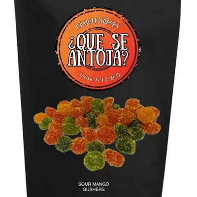 SOUR MANGO GUSHERS tiktok candy