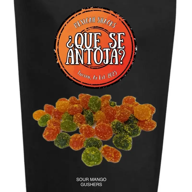 SOUR MANGO GUSHERS tiktok candy