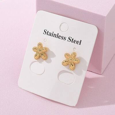 304 Stainless Steel Stud Earrings