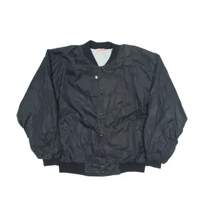 HARTWELL Shell Jacket Black 90s Mens L