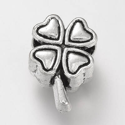 Tibetan Style Alloy European Beads