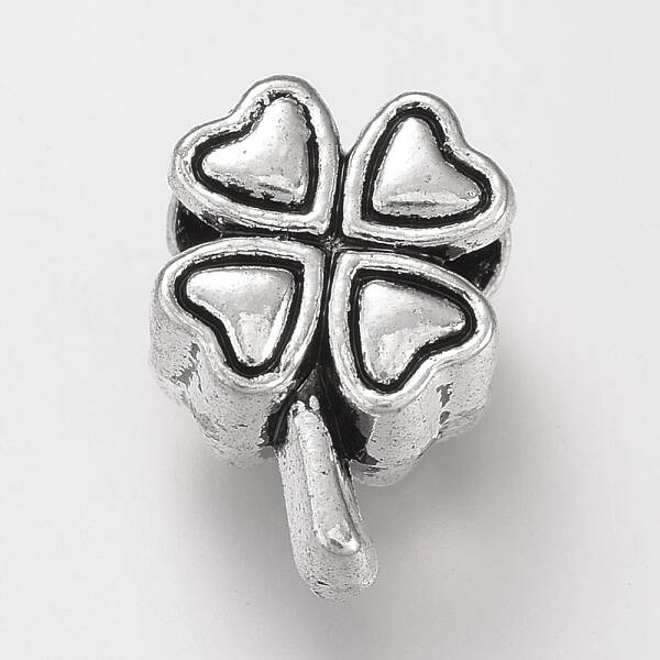Tibetan Style Alloy European Beads