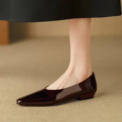 CHIKO Karsyn Pointy Toe Block Heels Pumps Shoes