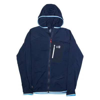 MILLET Womens Blue Hoodie Full Zip M