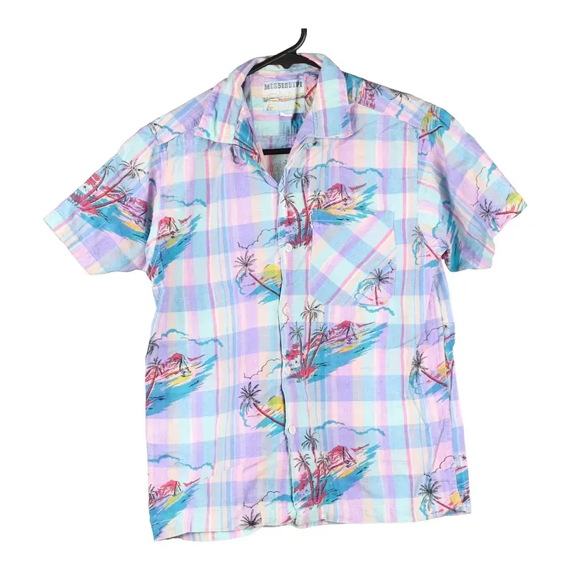 Age 12-13 Mississippi Patterned Shirt - Small Multicoloured Polyester