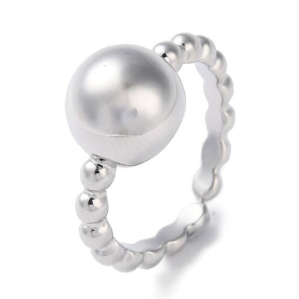 Rack Plating Brass Finger Ring for Women