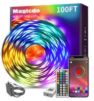 200FT Led Lights for Bedroom Music Sync Color Changing RGB Led Strip Lights with Remote App Control Bluetooth Led Strip, Ligh...