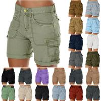 Women's Cargo Shorts Casual Summer High Waisted Casual Shorts for Women Trendy Summer Hiking Shorts Outdoor Outfits