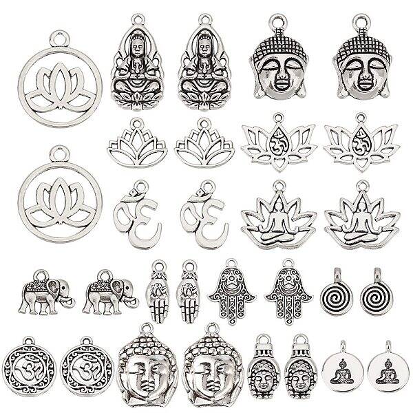 15 Styles Alloy Pendants