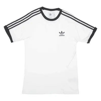 ADIDAS Mens T-Shirt White S
