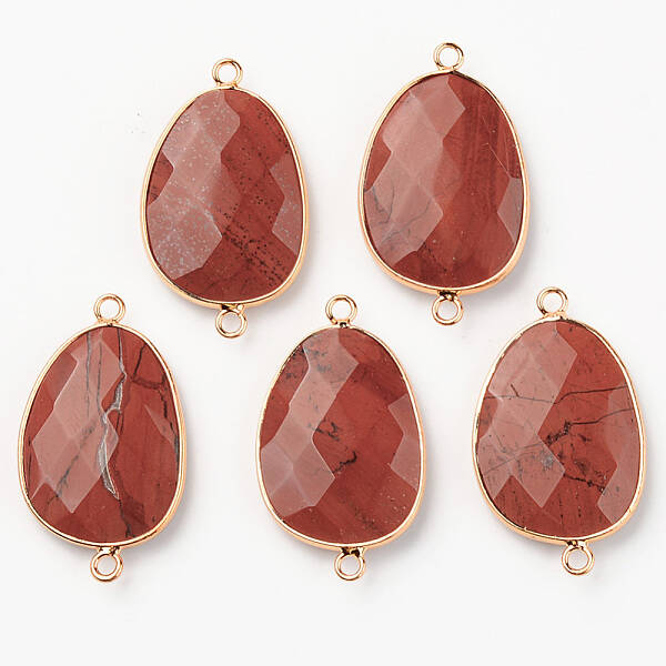 Natural Red Jasper Links